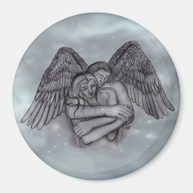 Imán Angel Eros en el amor (Frente)