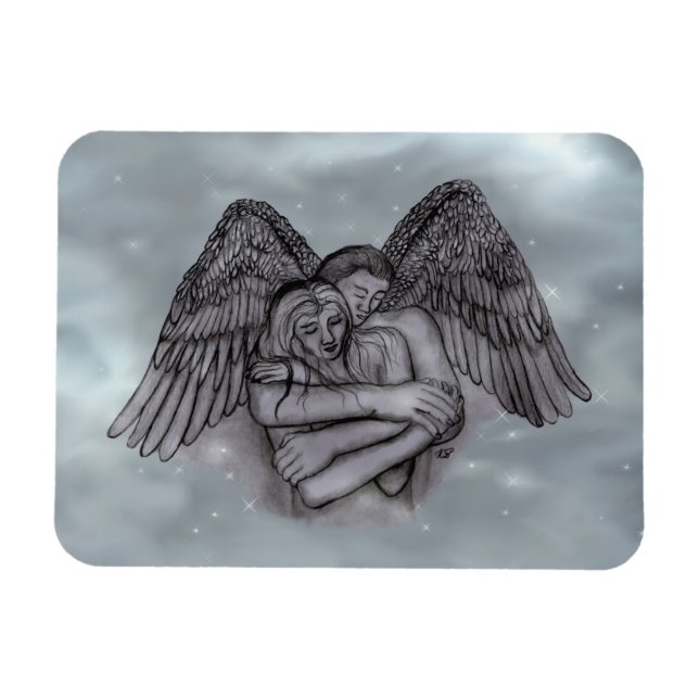 Imán Angel Eros en el amor (Horizontal)