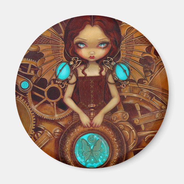 Imán "Ángel I Mecánico" Magnet (Frente)