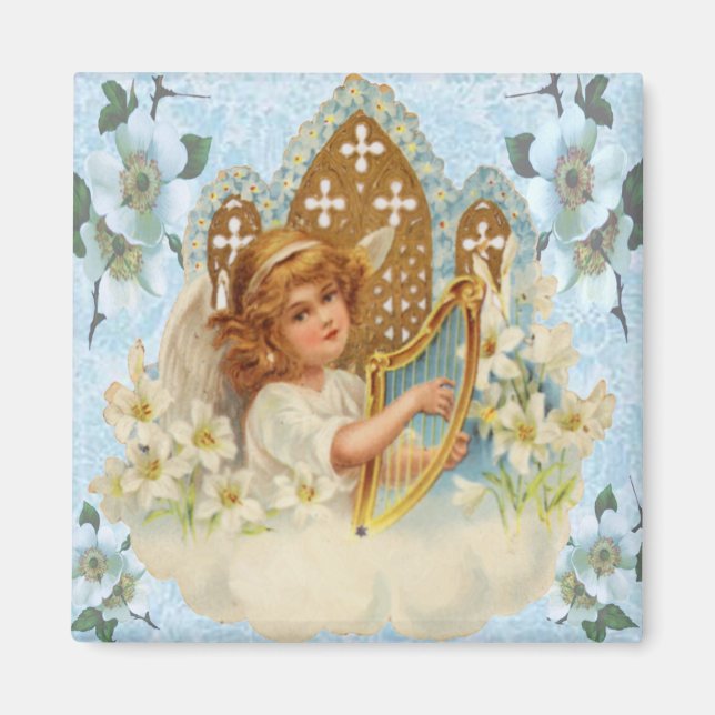 Imán Angel In The Cloud Magnet (Frente)