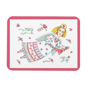 Imán ANGEL MAGNET DE FOLART VALENTINE *Personalizar