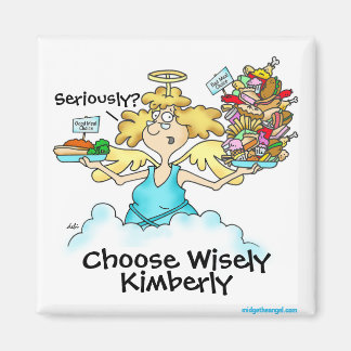 Imán Angel Midge lo personaliza elige Wisely Magnet
