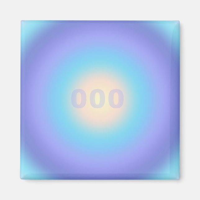 Imán Angel Número 000 - Crecimiento infinito y Nuevo Co (Frente)