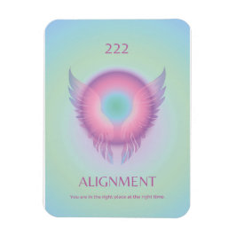 Imán Ángel Número Aura Magnet 222 Alineación