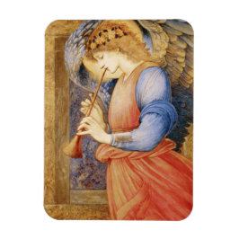 Imán Angel Playing a Flageolet (de Edward Burne-Jones)