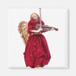 Imán Ángel que toca el violín