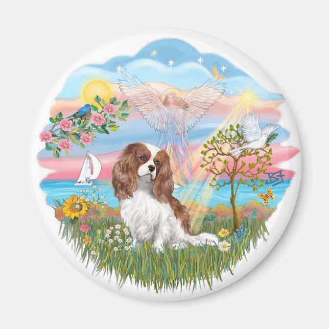 Imán Angel Star - Blenheim Cavalier (Frente)