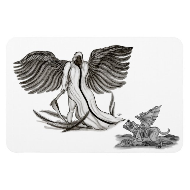 Imán Angel Uriel (Horizontal)