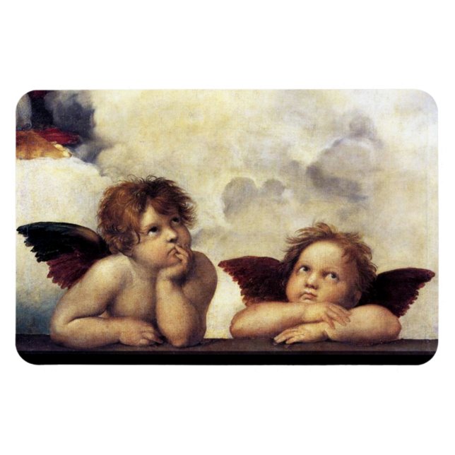 Imán ANGEL / Winged Cherub (Horizontal)