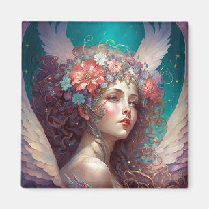 Imán Angel Wings Fantasy Art