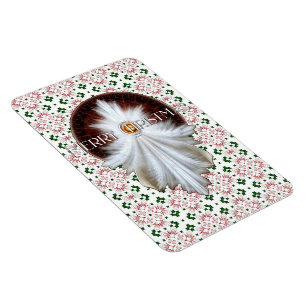 Imán Angel Wings Snowflake Feliz Navidad TW ISO