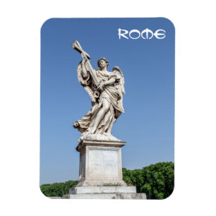 Imán Angel with the Cross at Sant'Angelo bridge - Rome