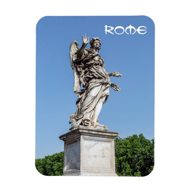 Imán Angel with the Nails at Sant'Angelo bridge - Rome (Vertical)