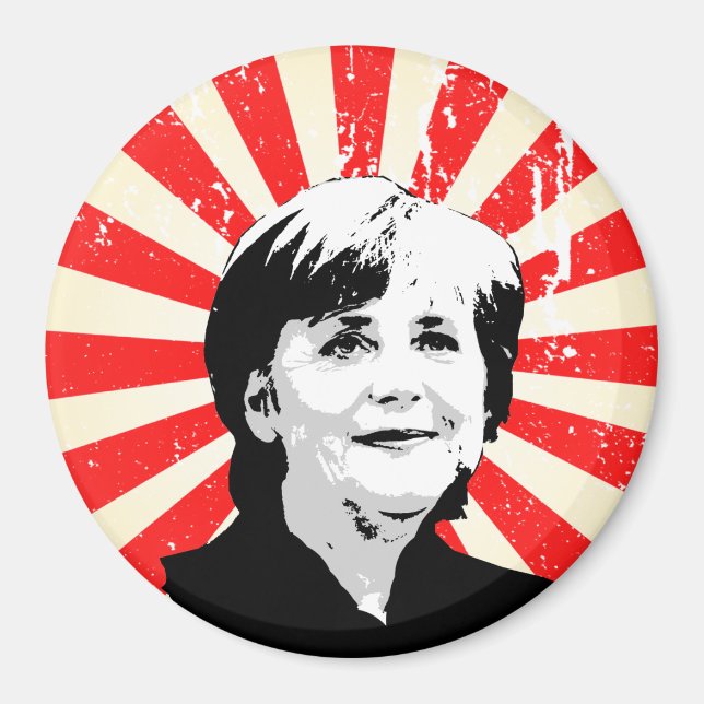 Imán Angela Merkel (Frente)