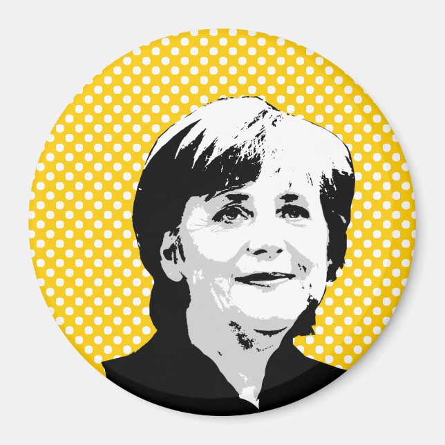 Imán Angela Merkel (Frente)