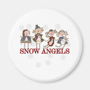 Imán Ángeles de la nieve