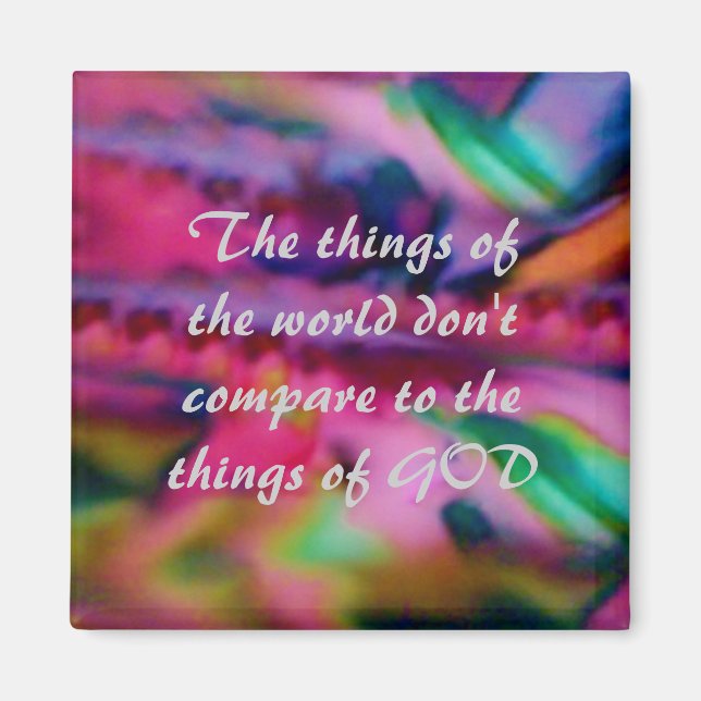 Imán Ángeles que inciden en citas Inspiradoras arte de  (Frente)