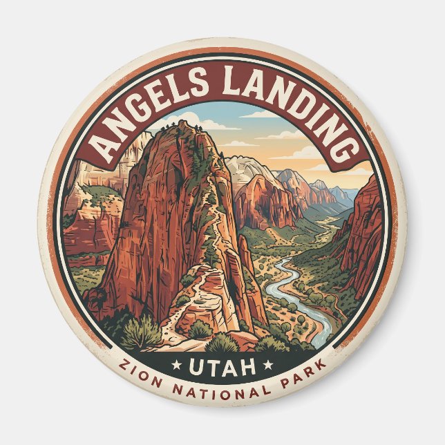 Imán Angels Landing EE. UU. (Frente)