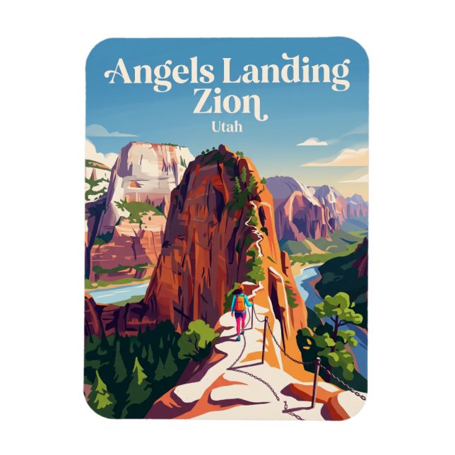 Imán Angels Landing Zion EE. UU. (Vertical)