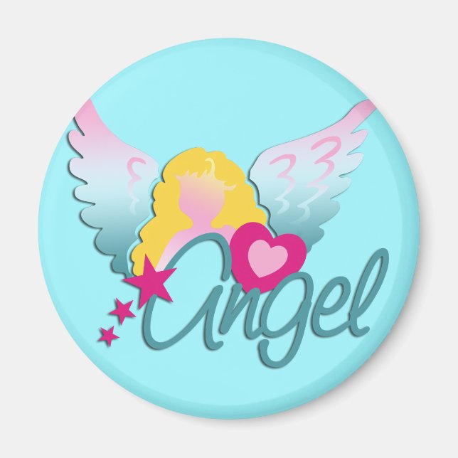 Imán Angels Love | cian (Frente)