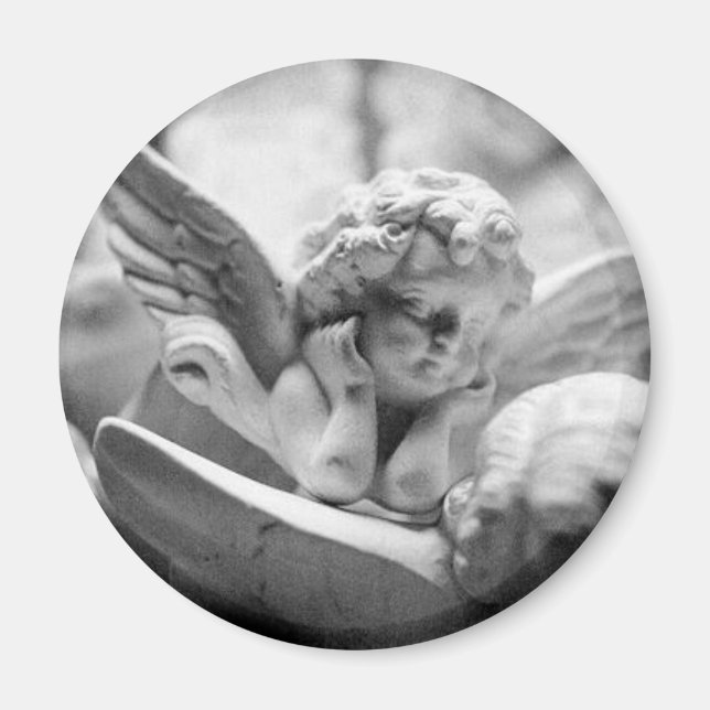 Imán Angels Watching Over Me (magnt rnd) (Frente)