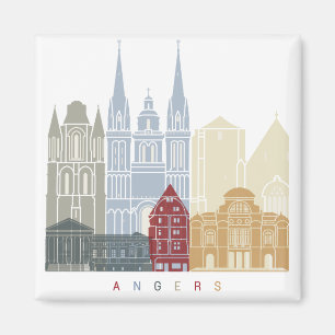 Imán Angers skyline poster
