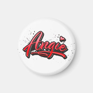 Imán Angie Heart Splash Magnet