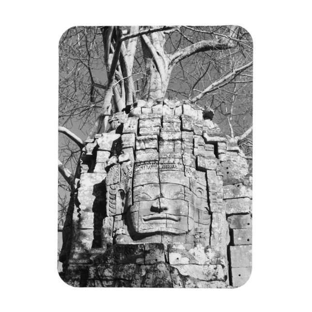 Imán Angkor Camboya, Cabeza Templo Ta Som (Vertical)