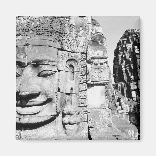 Imán Angkor Camboya, Cabezas El Bayon (Frente)