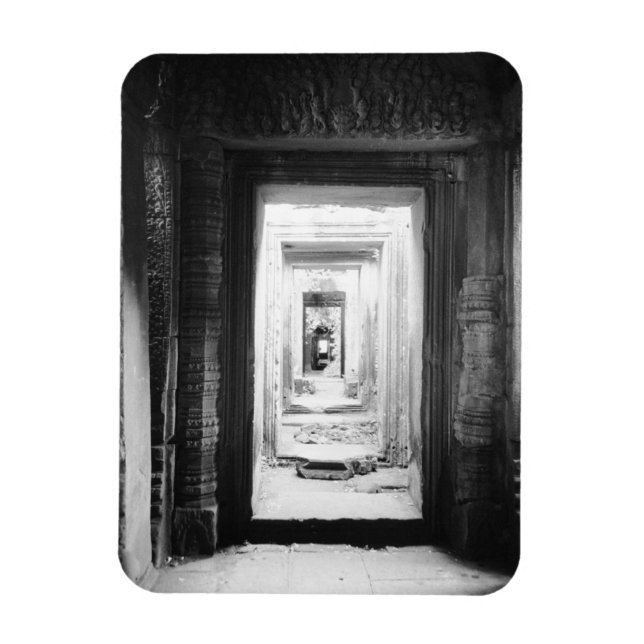 Imán Angkor Camboya, puertas Preah Khan 2 (Vertical)