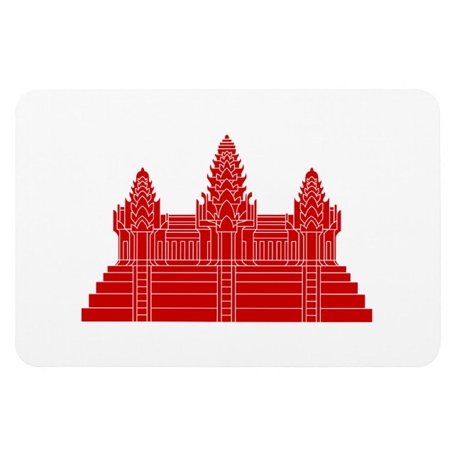 Imán Angkor Wat Ver.2.0. Templo Khmer (Horizontal)