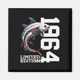 Imán Angler 61st Birthday Fishing Limited Edition 1964