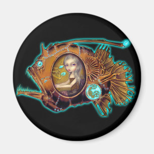 Imán "Anglerfish Submarine" Magnet