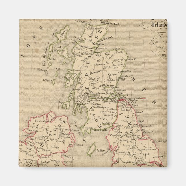 Imán Angleterre, Irelande & Ecosse 1281 a 1400 (Frente)