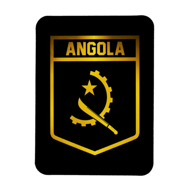 Imán Angola Emblem (Vertical)