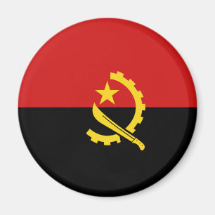 Imán Angola: Magnate de la bandera