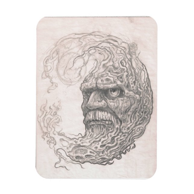 Imán Angry Moon Premium Magnet (Vertical)