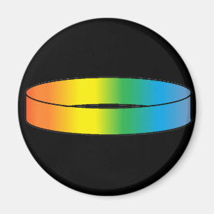 Imán Anillo arco iris