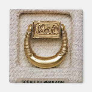 Imán Anillo con el sello de general Horemheb
