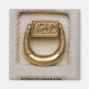 Imán Anillo con el sello del general Horemheb