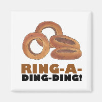 Anillo de anillo de cebolla de Ring-A-Ding Anillos