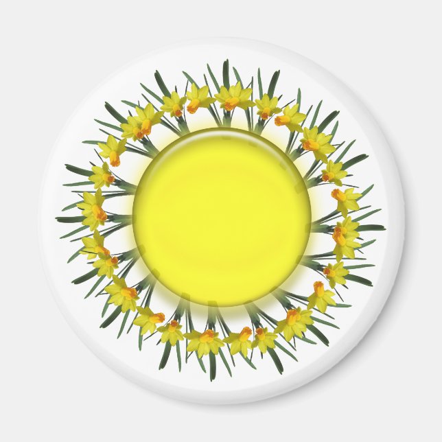 Imán - Anillo de Daffodil (Frente)