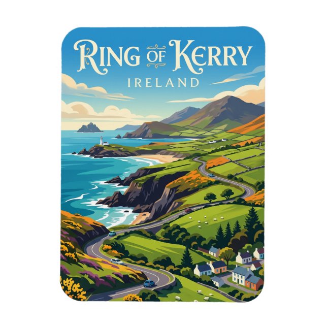 Imán Anillo de Kerry Irlanda (Vertical)