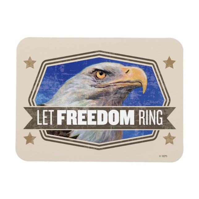 Imán Anillo de la libertad Eagle-Let (Horizontal)