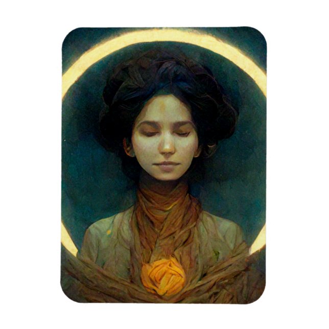 Imán Anillo De Luz 2 Fantasía Sci-fi (Vertical)