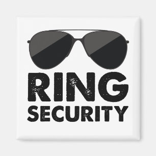 Imán Anillo de Seguridad para la Boda Anillo de Boda