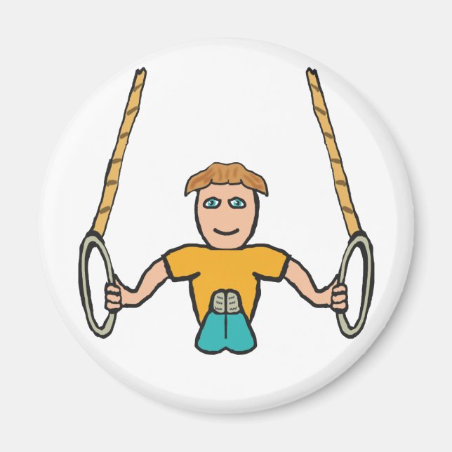 Imán Anillos Gimnásticos (Frente)