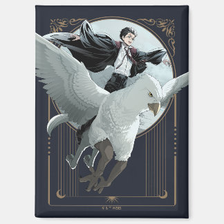Imán Animación HARRY POTTER™ Vuelo con Buckbeak