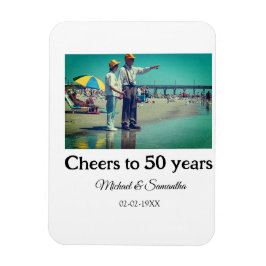 Imán animaciones a los 50 años añadir fecha de foto de 