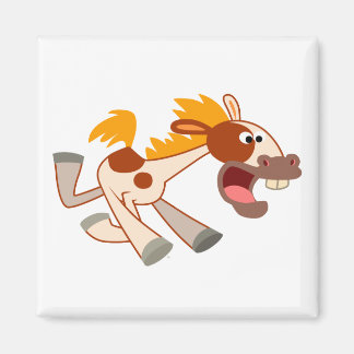 Imán Animado Personalizado Pinto Horse Magnet